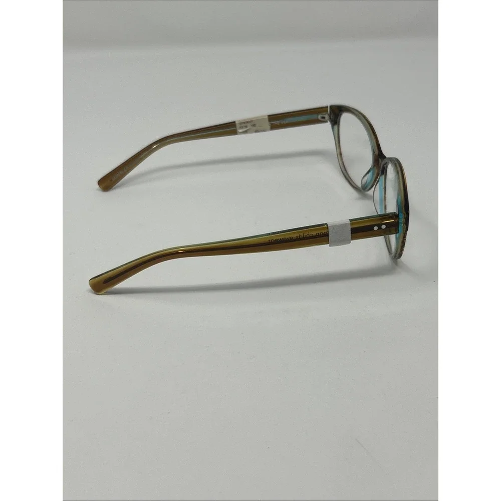 NWT Norman Childs SCHENLEY Eyeglasses 52-16-140 BYT Adult Brown Tortoise Frames